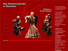 Tablet Screenshot of flamenco-muenchen.de